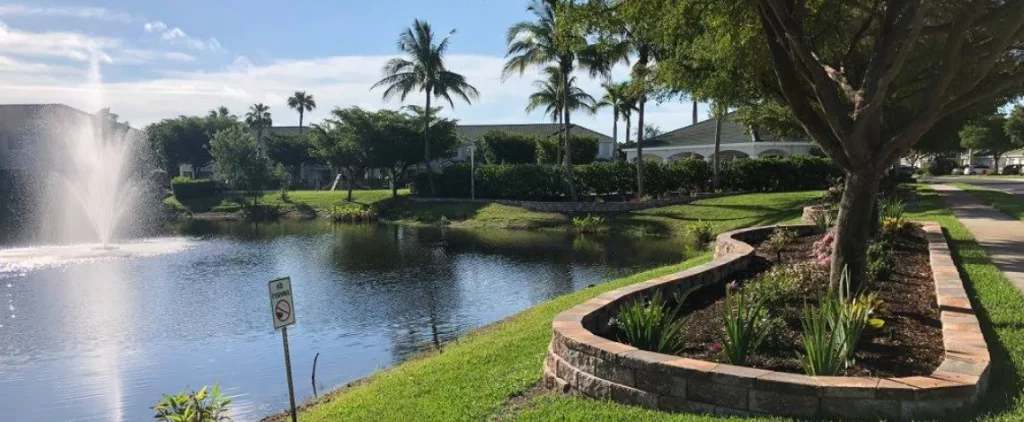 Beautiful waterfront landscaping solutions