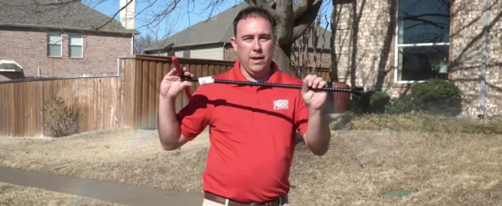 How to shut off irrigation with curb key