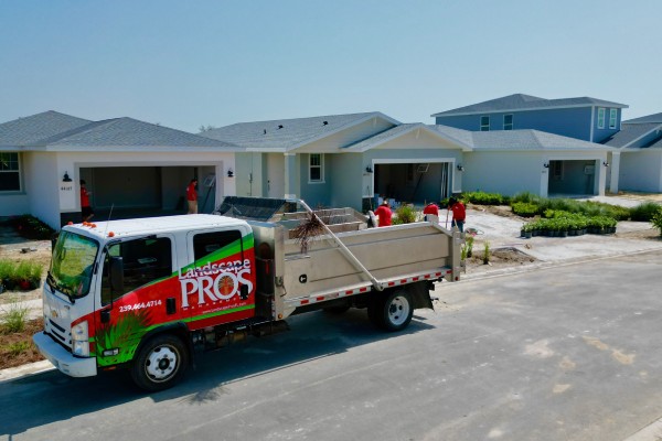 Custom landscaping solutions home builders