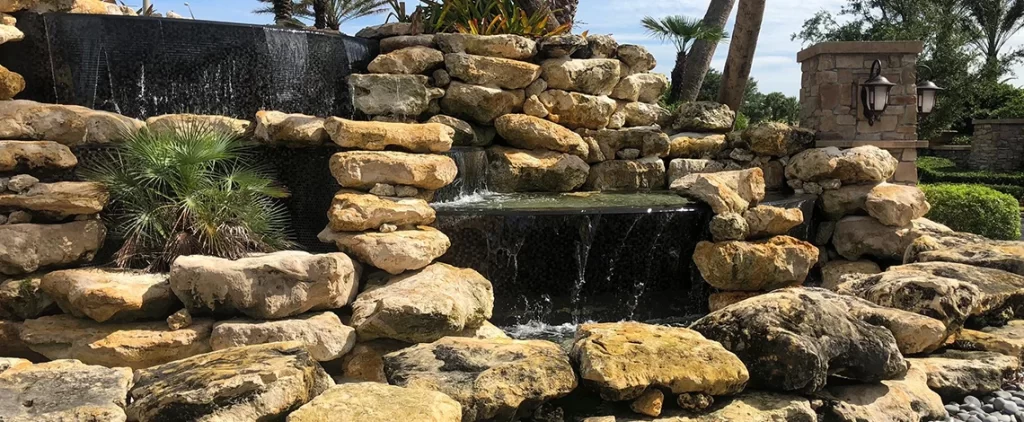 water features professional design and installation in Fort Myers, FL