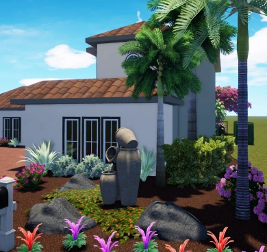professional residential landscape design in fort myers fl